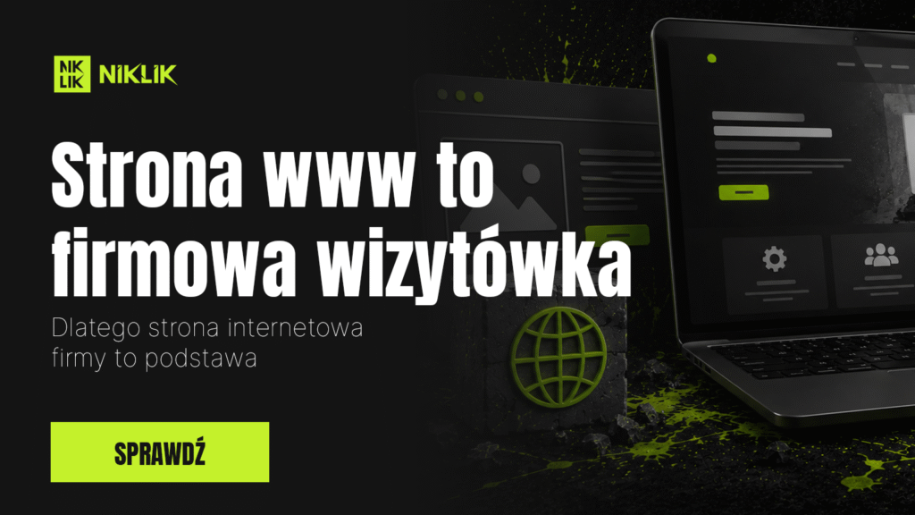 strona internetowa dla firmy